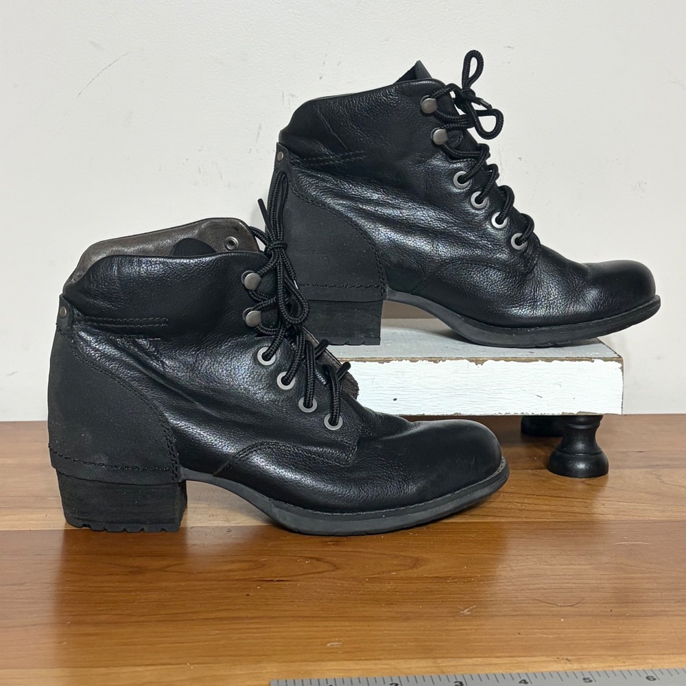 Merrell Captiva Launch Mid 2 Black Leather Waterproof Boots J42456 Womens 7